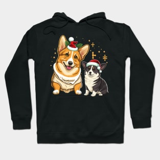 Cute Christmas Corgis Hoodie